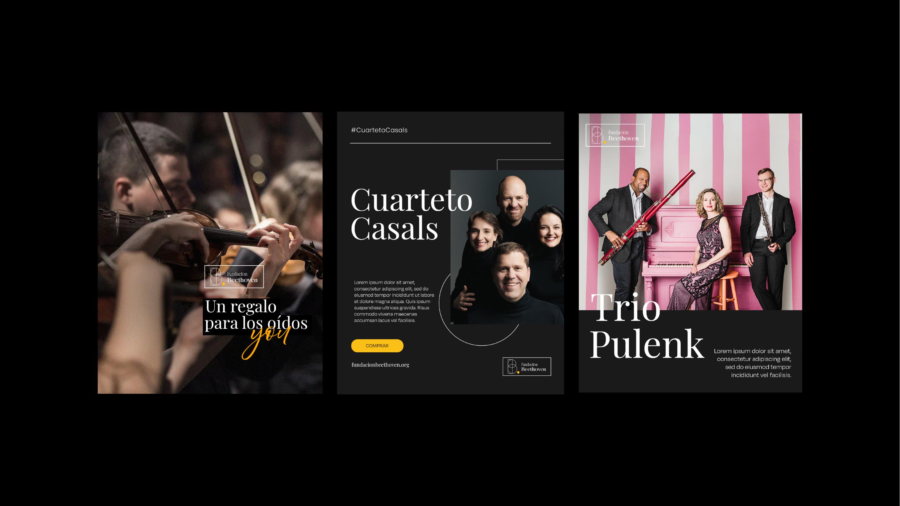 Colección de aplicaciones de campaña Fundación Beethoven