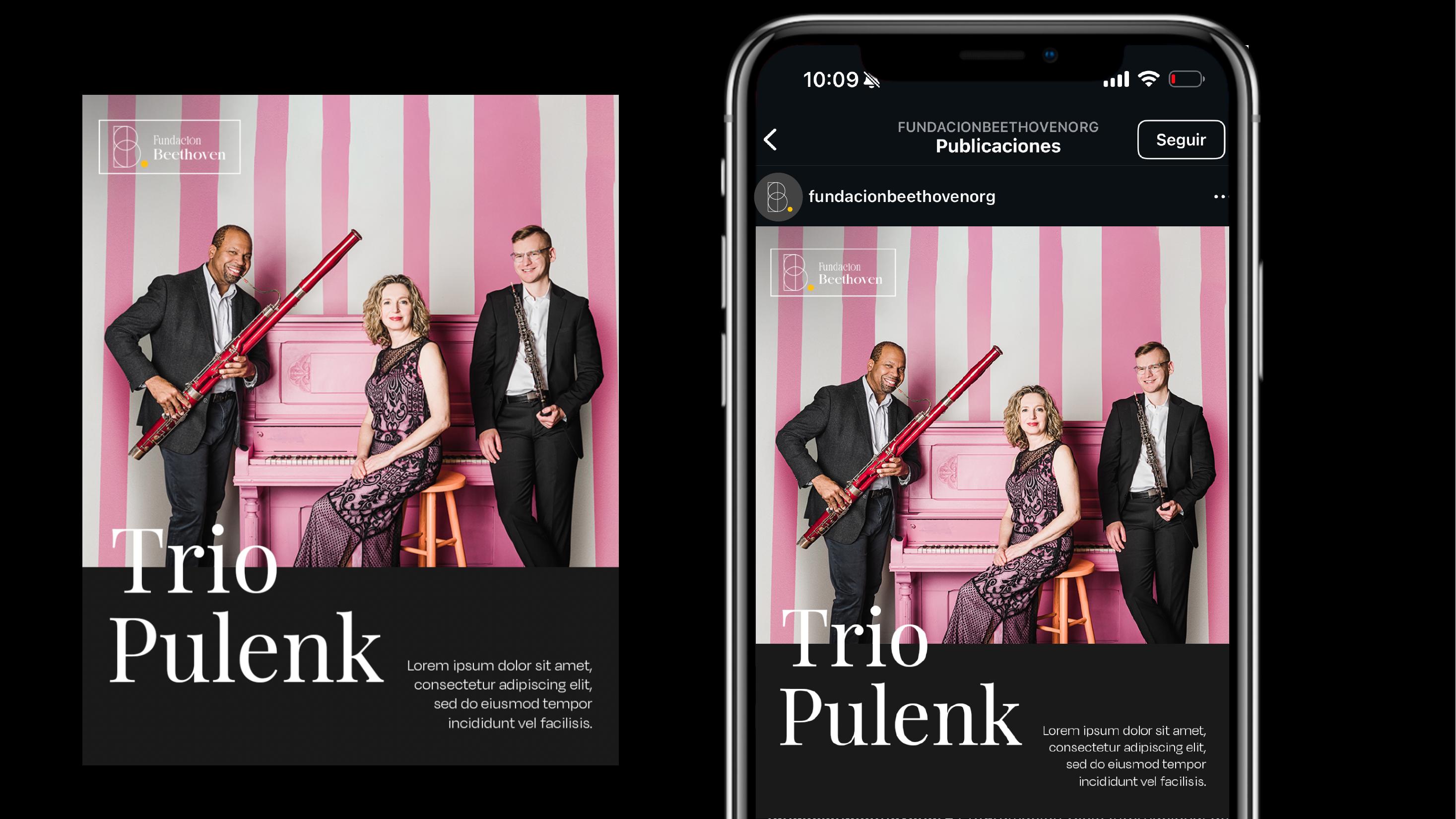 Pieza digital para Trio Pulenk