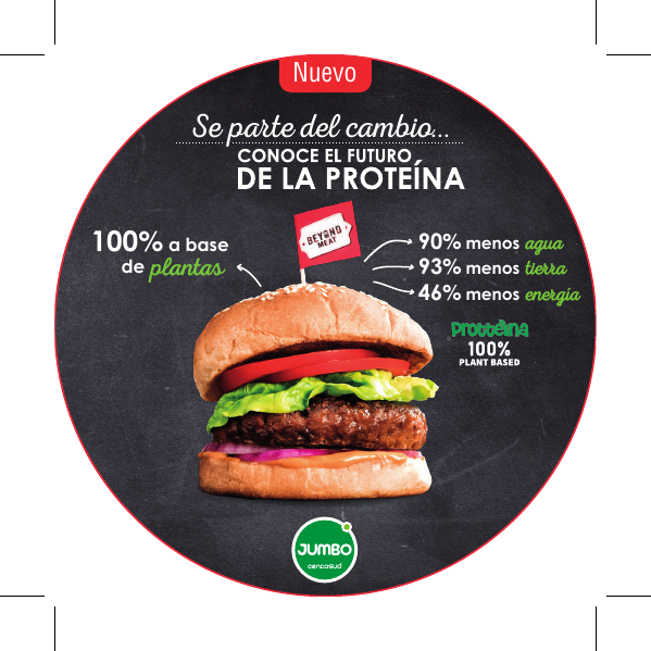Diseño circular para puerta de congelador