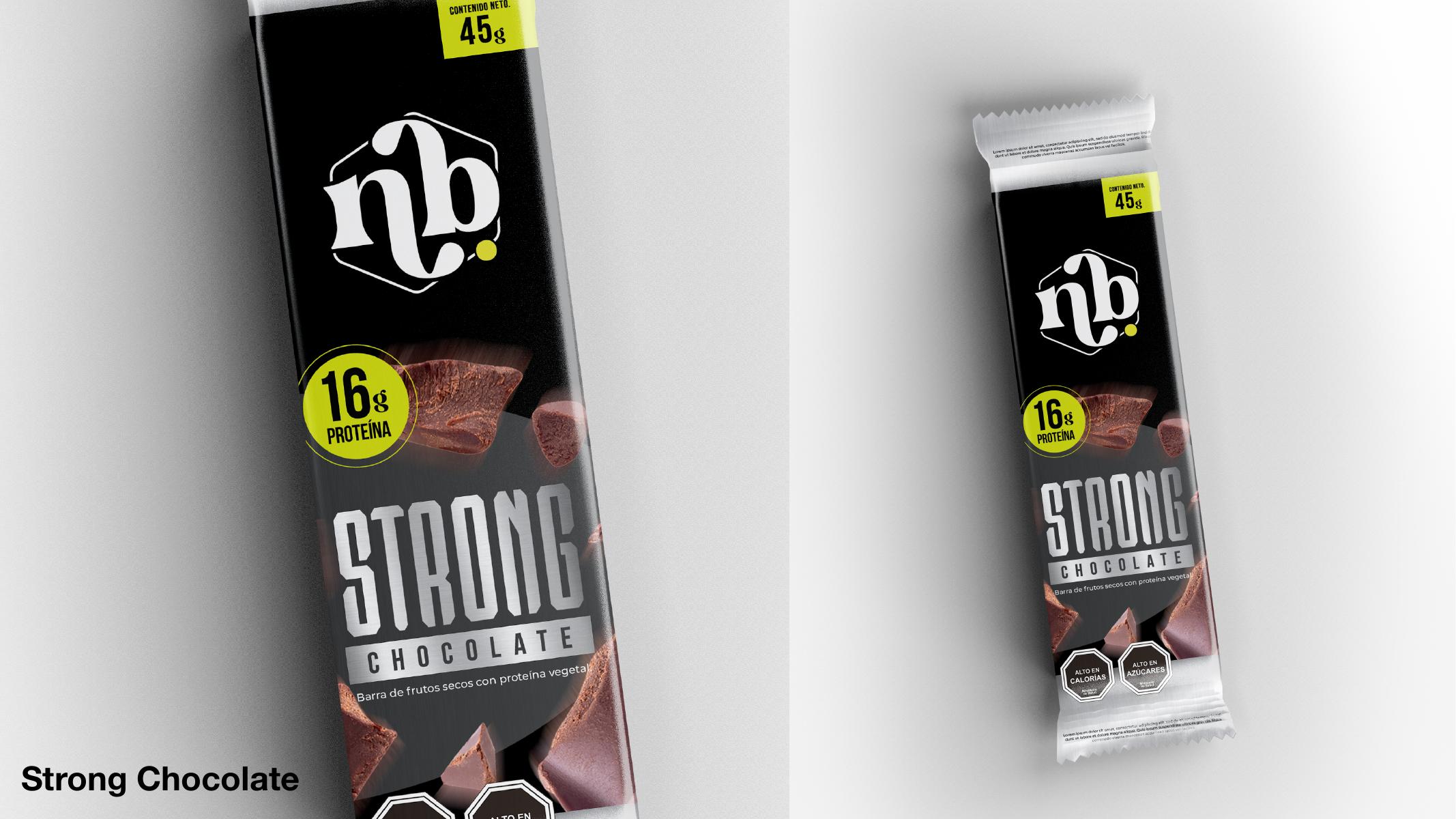 Barra NB Strong Chocolate